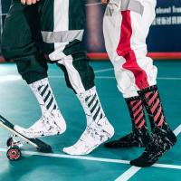 袜子男款长筒潮篮球袜子男高筒学生中筒韩版ins街头运动秋冬款