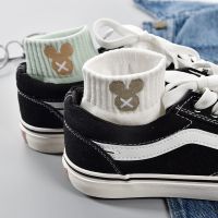 棉袜子女夏季薄款短袜防滑少女生韩版学院风可爱日系中短筒ins潮