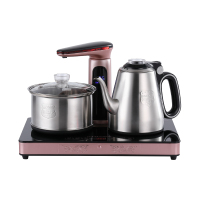 欧点全自动上水壶智能电热水壶家用烧水壶一体煮泡茶电磁茶炉套装OD-006