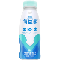 伊利每益添活性乳酸菌饮品清爽型原味330ml