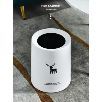 垃圾桶双层家用客厅卧室厨房卫生间筒厕所北欧风 ins创意现代轻奢