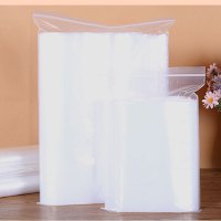 自封袋一次性手机袋加厚透明密封口袋小号塑封塑料套包装 收纳用品收纳包12丝尺寸9*18CM 100只