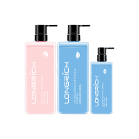 隆力奇洗发沐浴套装750ml*2+250ml茶树精华去屑控油深海海盐沐浴露