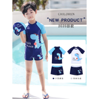 儿童泳衣男童泳裤小童分体游泳衣男孩宝宝大码速干游泳套装