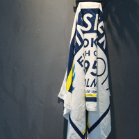 浴巾家用纯棉吸水男薄款户外便携温泉沙滩巾运动汗巾印花尾货毛巾