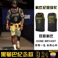 湖人球衣前8后24黑曼巴蛇纹纪念版詹姆斯霍华德库兹马篮球服