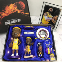 全明星库里詹姆斯欧文哈登篮球手环周边模型手办公仔玩偶礼物
