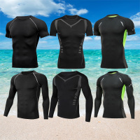泳衣男上衣长袖男士泳裤游泳衣泡温泉全身潜水服男生泳装套装