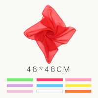 南花灯扇子手绢儿童胶州丝巾舞蹈考级用手绢花鼓扭秧歌茶山放歌