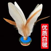 毽子比赛专用儿童小学生毽球耐踢幼儿园羽毛腱健身运动鸡鹅毛键子