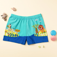 宝宝泳裤男童平角分体泳衣儿童小童男孩温泉学游泳裤速干