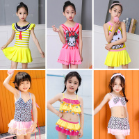 女童泳装童儿童小学生韩版小童可爱公主裙式泳衣