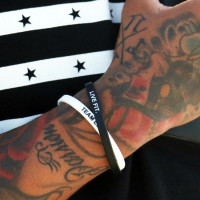 健身教练运动手环细款篮球手环潮流手链男女情侣款