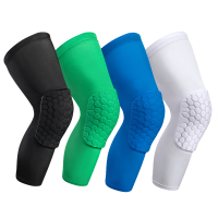 护膝运动男女篮球半月板蜂窝专业深蹲膝盖护具防撞保暖秋健身跑步