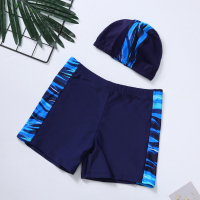 儿童泳裤男童童分体游泳衣学生游泳裤套装小男孩宝宝泳衣泳装