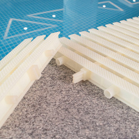 泳池格栅游泳池格栅排水格栅篦子溢水格栅地沟水沟盖板防滑