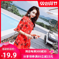 大码泳衣女胖 遮肚200斤三件套2020新款性感遮肉显瘦泳装带罩衫