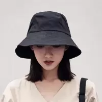 [送防风绳]网红渔夫帽子女韩版盆帽春夏季大檐女学生遮阳帽