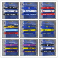 篮球球队湖人快船雄鹿詹姆斯欧文字母哥可调签名运动手环腕带