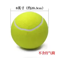 9.5寸签名网球 十倍欢乐球 宠物大网球狗狗充气大网球十倍快乐网