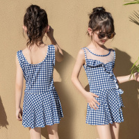 20新款儿童泳装两件套可爱裙式童分体时尚女童游泳衣洋气