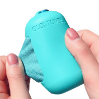 夏天冷感毛巾运动加长健身跑步速干冰巾吸汗巾降温户外手腕擦汗巾