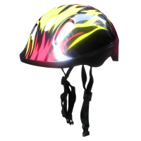 儿童轮滑鞋旱冰安全帽小孩自行车溜冰保护头盔夏半盔儿童护具头盔