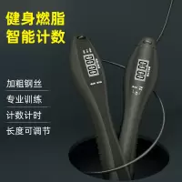 计数器跳绳健身减肥运动燃脂女性儿童学生中考专用成人专业钢丝绳