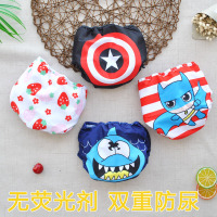 婴儿泳裤男女宝宝防水防漏游泳衣新生儿0-2岁男童女童防尿可洗