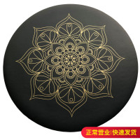 微瑕疵小圆垫天然橡胶干湿防滑土豪瑜伽垫打坐禅修冥想垫