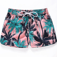 厂家直销沙滩裤海滩休闲宽松大码情侣款泰国度假温泉游泳裤潮