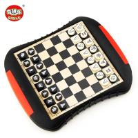 磁性国际象棋西洋棋儿童学生初学者便携抽屉式棋盘小号折叠