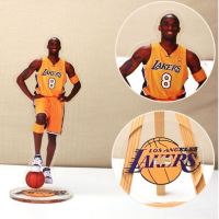 詹姆斯周边库里立牌湖人篮球汽车摆件黑曼巴玩偶24办礼物
