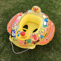 加厚卡通面包坐圈座圈方向盘儿童汽车水上游泳圈男女宝宝