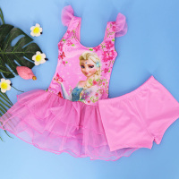 儿童游泳衣女童女孩泳装婴儿男童比基尼套装宝宝分体小童泳裤