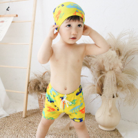 2020新款儿童泳裤韩版男童卡通平角速干宝宝温泉泳衣小童男孩