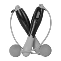 新款神器体育电子计数黑色跳绳记卡路里考试辅助训练室内专用无绳