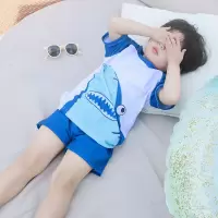 2020新款儿童泳衣男童游泳衣小童分体卡通宝宝泳裤套装