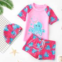 儿童泳衣女童童小公主分体游泳衣宝宝婴幼儿卡通速干泳装