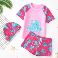 儿童泳衣女童童小公主分体游泳衣宝宝婴幼儿卡通速干泳装