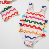 儿童泳衣女女童公主裙式可爱婴幼儿小童宝宝婴儿1-3温泉游泳装