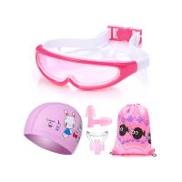 防水防雾高清大框儿童泳镜男童游泳眼镜女大框潜水镜小孩游泳装备