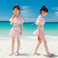 儿童泳衣女女童童可爱女童泳衣2020年新款洋气韩国分体式公主