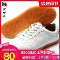 太极鞋女夏透气男牛筋底太极拳鞋练功鞋晨练武术鞋太极运动鞋春秋
