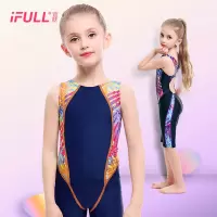 儿童专业泳衣女孩宝宝可爱连体泳装童公主女童韩国学游泳训练