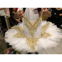 儿童芭蕾舞裙演出服舞蹈蓬蓬纱裙吊带女童芭蕾表演服装