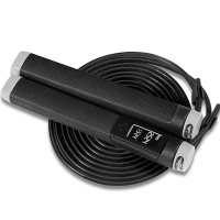 跳绳无绳计数器成人专业健身减肥无线负重钢丝绳