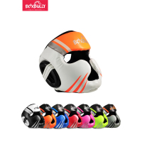 拳击头盔散打搏击格斗泰拳护头儿童成人训练实战防护头套