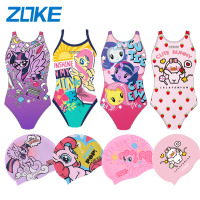 【青少年训练】女童大童长训游泳培训连体三角比赛专用泳衣