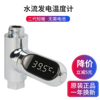 二代知暖创意无耗电带温度计可视水温儿童洗澡控温花洒淋浴